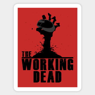 The wORking dead Sticker